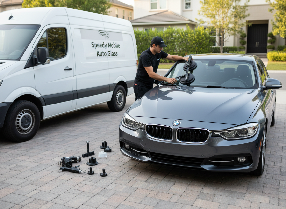 BMW windshield replacement