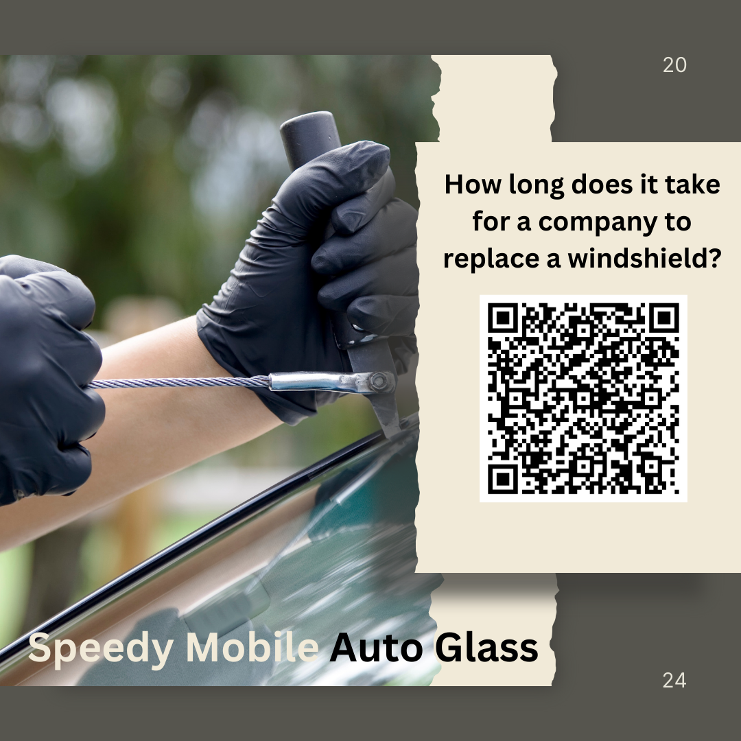 How Long Does It Take for a Company to Replace a Windshield?