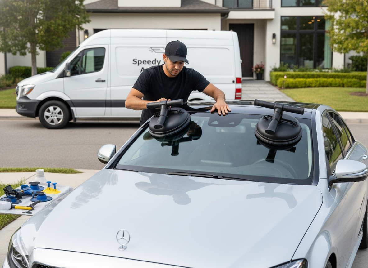Mercedes-Benz windshield replacement