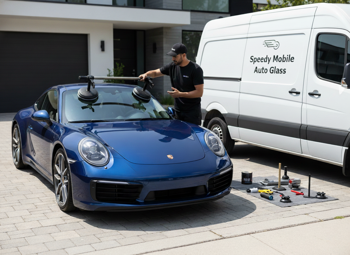 Porsche windshield replacement